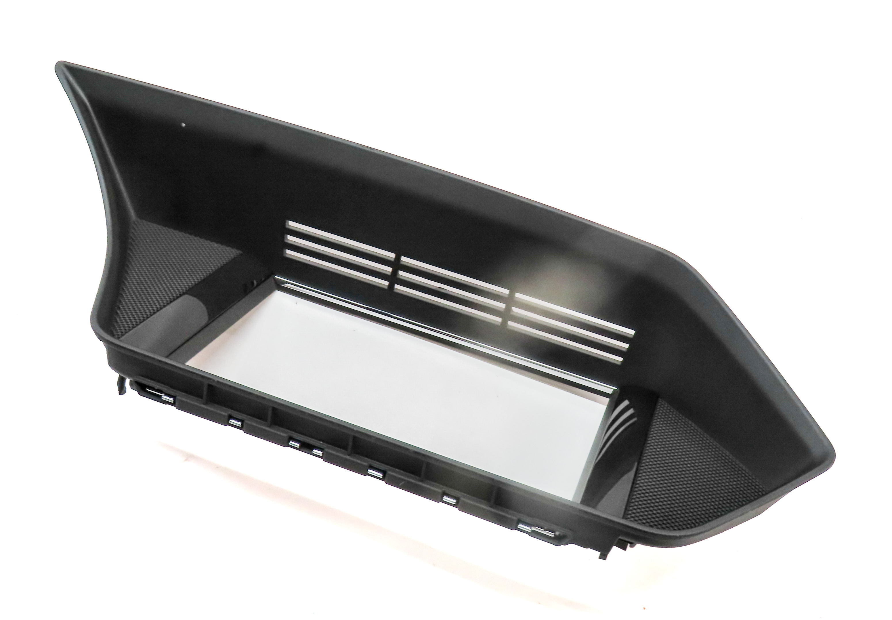 2012 MERCEDES E350 (W212) FRONT CENTER DASH INFORMATION SCREEN TRIM SURROUND — exact item pictured
